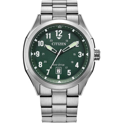Citizen Eco-Drive Terra Force Green Dial