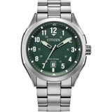 Citizen Eco-Drive Terra Force Green Dial