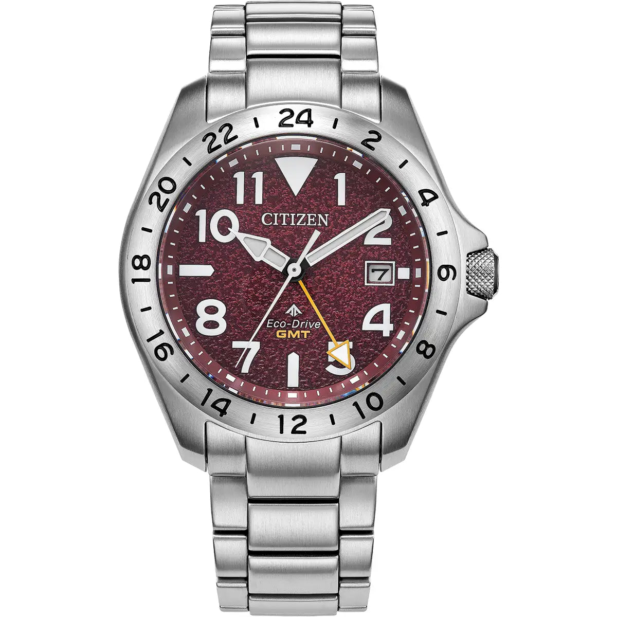 Citizen Mens Promaster Land GMT Red Bracelet Watch