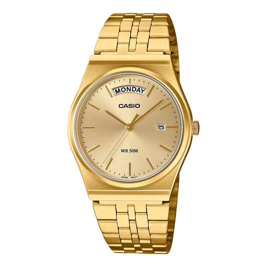 Casio Retro Gold Plated Bracelet Watch