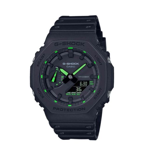 Casio G Shock 2100 Utility Black Series Rubber S W