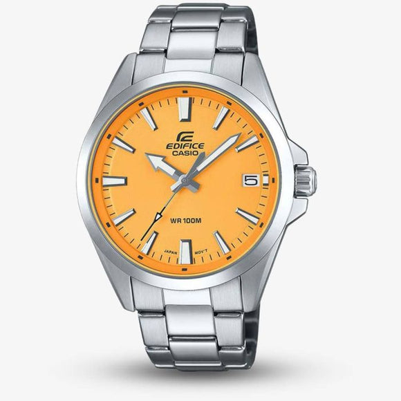 Casio Edifice Orange Dial Bracelet Watch