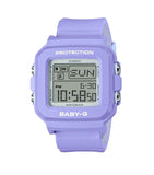 Casio BABY-G + PLUS Series Digital Watch &amp; Case Holder Set - Lavender