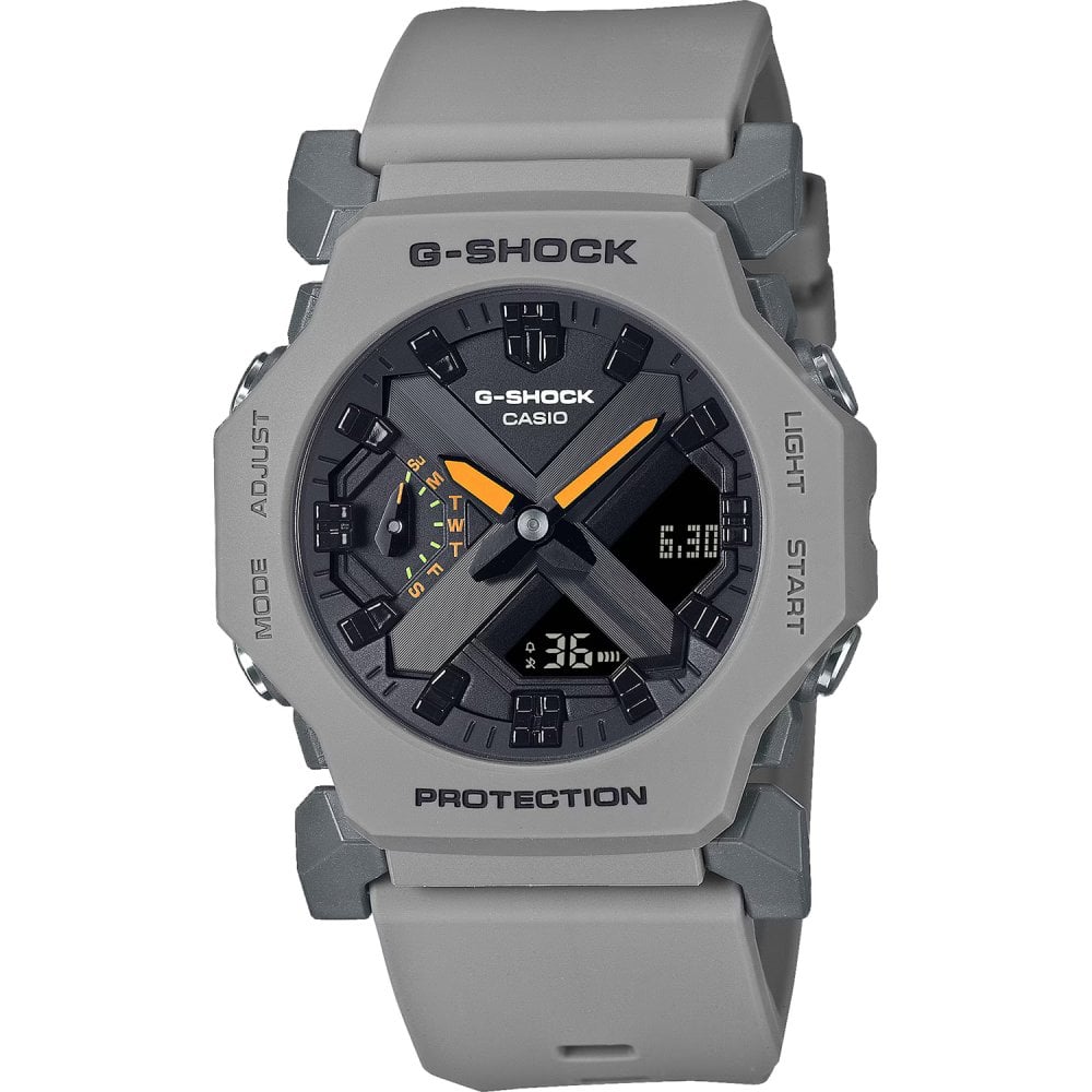 Casio G-SHOCK Grey Resin Strap Watch