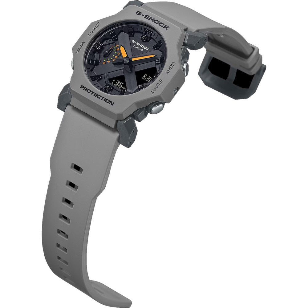 Casio G-SHOCK Grey Resin Strap Watch