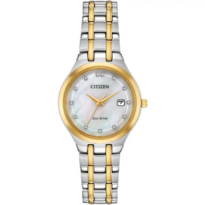 Citizen Ladies Eco-Drive Silhouette Diamond Bracelet Watch