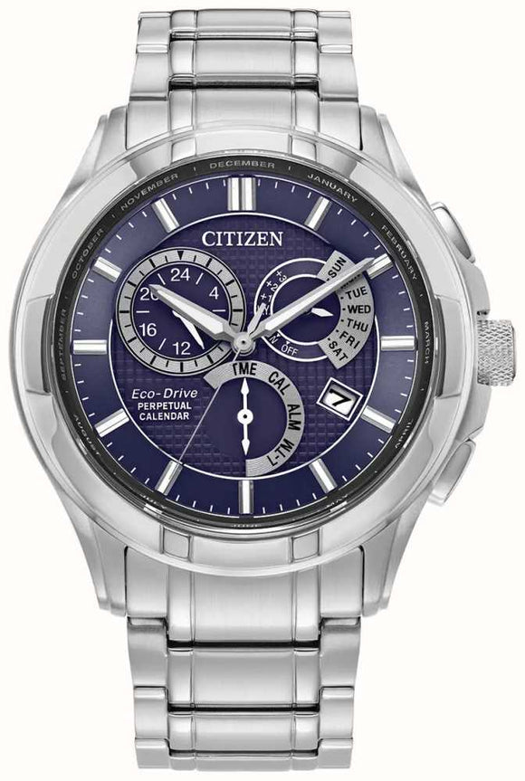 Citizen Eco-Drive Classic 8700 (42mm) Blue Dial / Stainless Steel