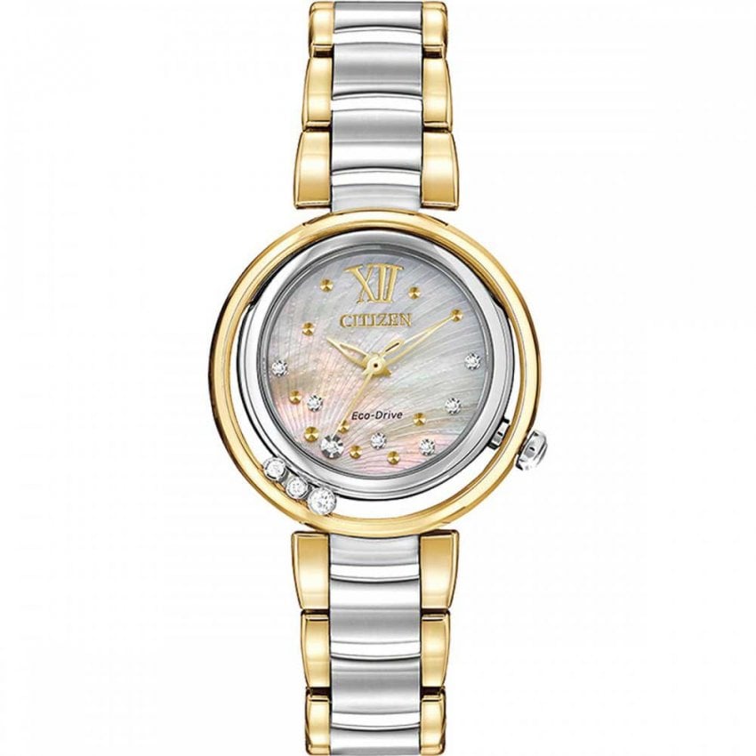 Citizen Floating Diamond 2 Tone Sunrise