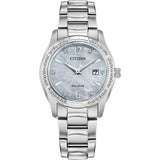 Citizen Ladies Eco-Drive Silhouette Crystal Bracelet Watch