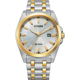 Citizen Gents Eco Drive 2 Tone Bracelet Watch