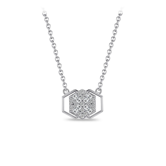 Hexagon Signature Necklace