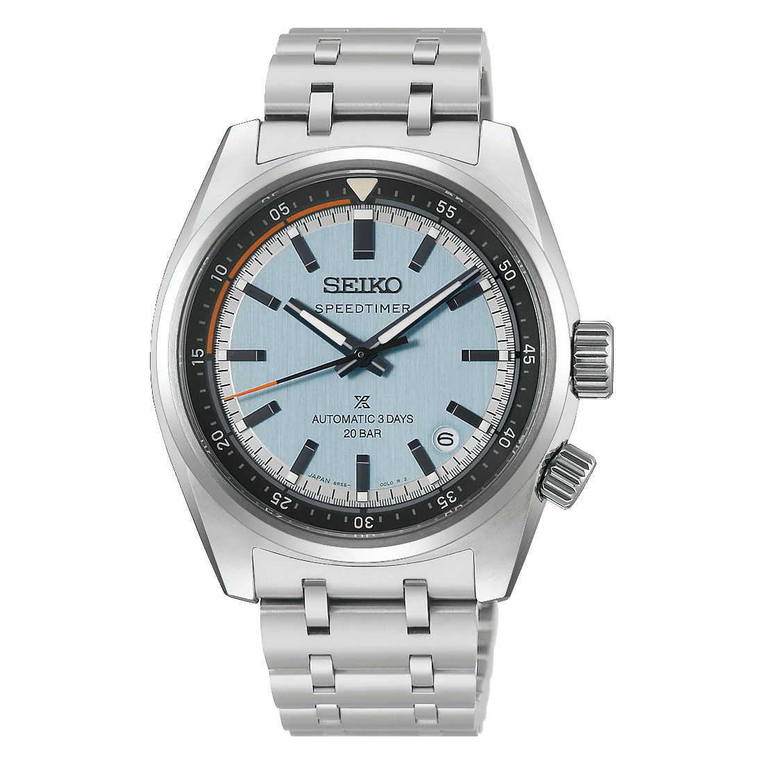 Seiko Prospex “Heritage Motoring” Countdown Speedtimer in Powder Blue