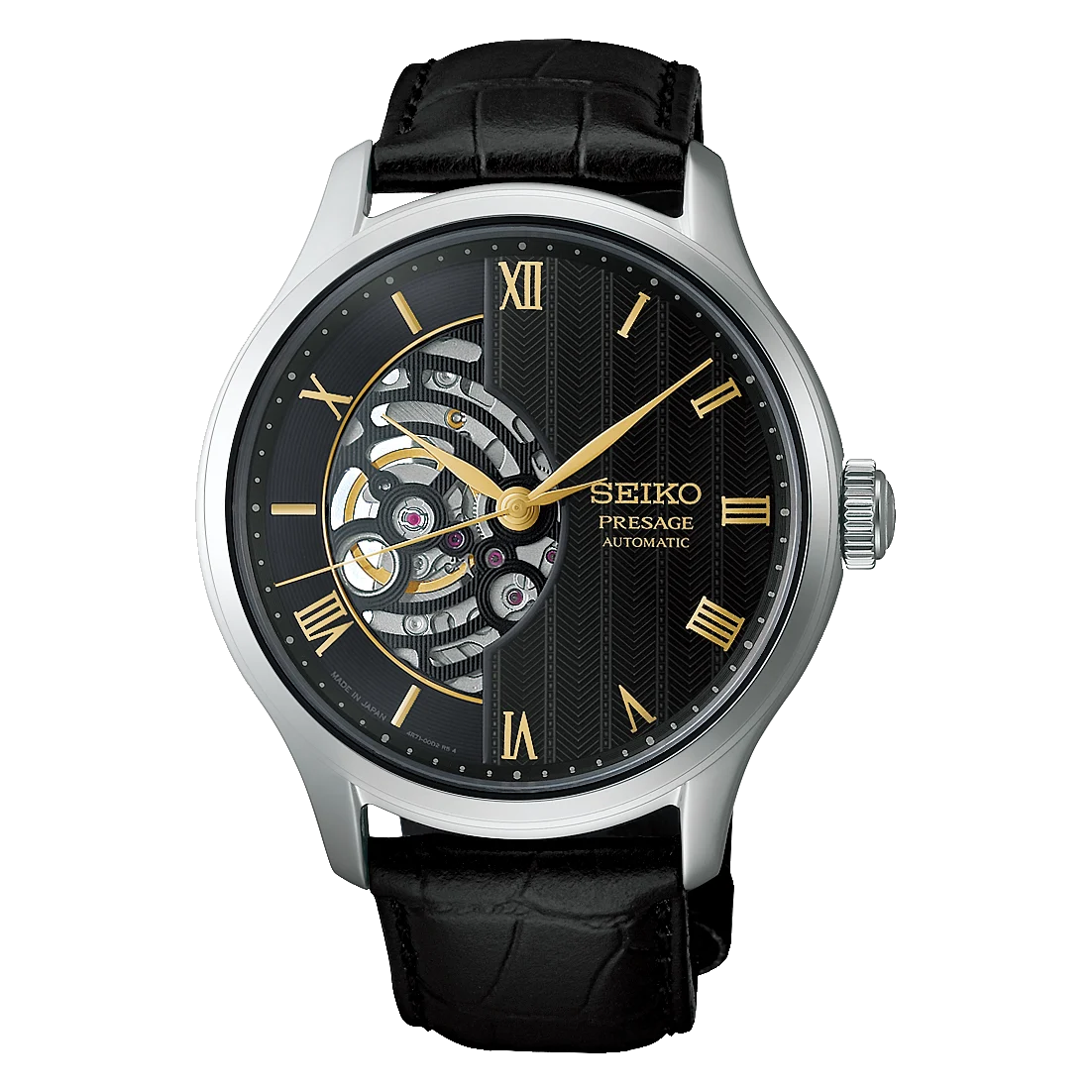 Seiko Presage Japanese Zen Gardens in Moonlight Black