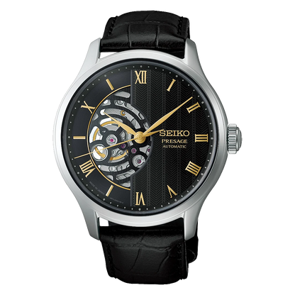 Seiko Presage Japanese Zen Gardens in Moonlight Black