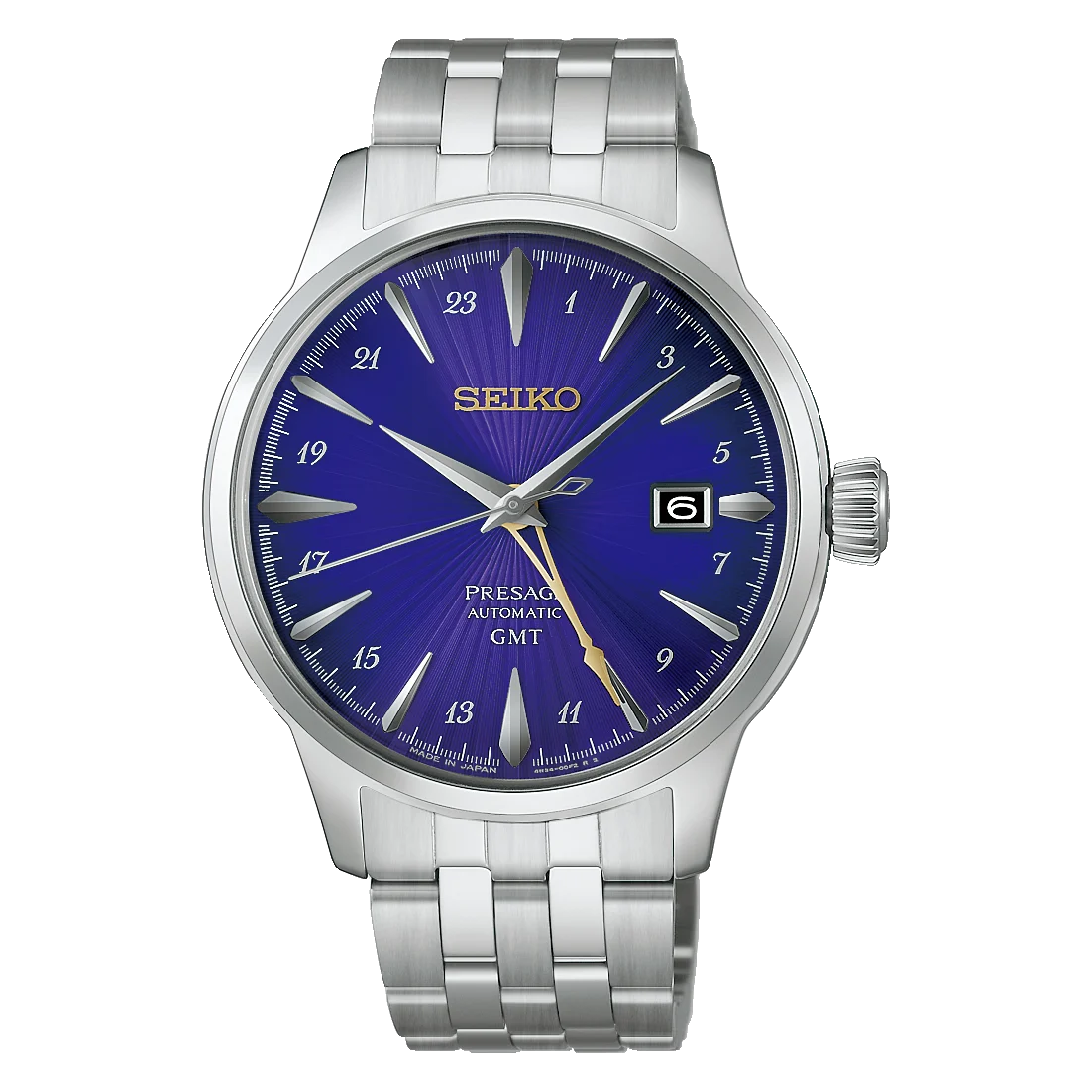 Seiko 145th Anniversary Presage Cocktail Time GMT Limited Edition in Edo Purple
