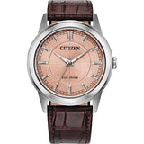 Citizen Rolan Brown Leather Strap