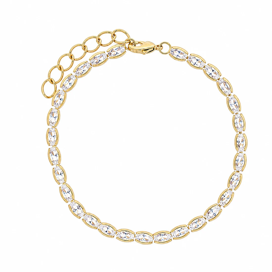 Burren Radiant Marquise Tennis Bracelet