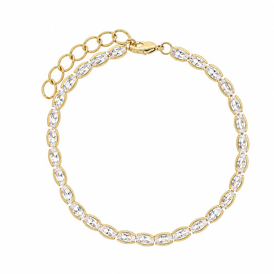 Burren Radiant Marquise Tennis Bracelet