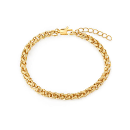 Burren Sweet Echo Woven Chain Bracelet