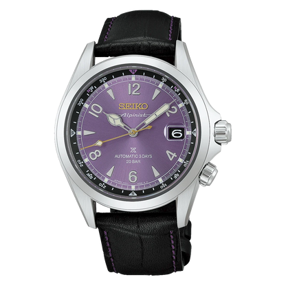 Seiko 145th Anniversary Alpinist Automatic Limited Edition in Edo Purple