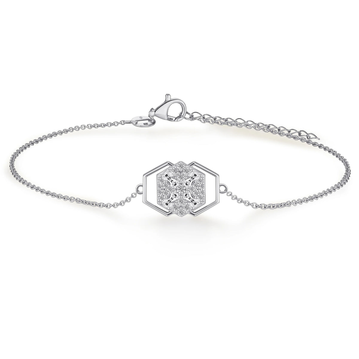 Hexagon Signature Bracelet