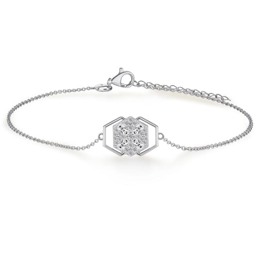 Hexagon Signature Bracelet