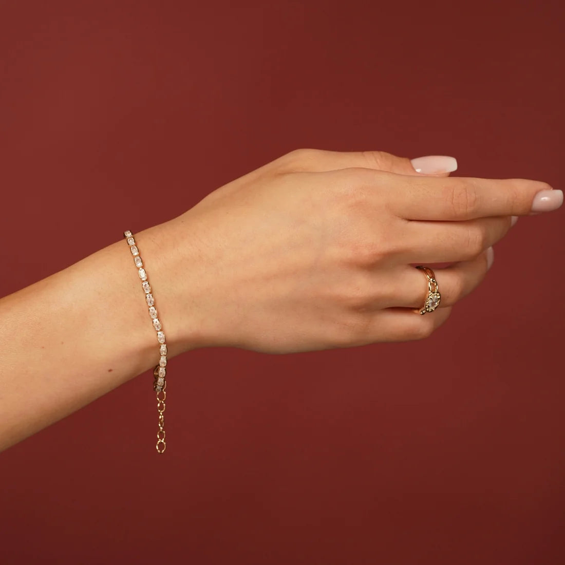 Burren Radiant Marquise Tennis Bracelet
