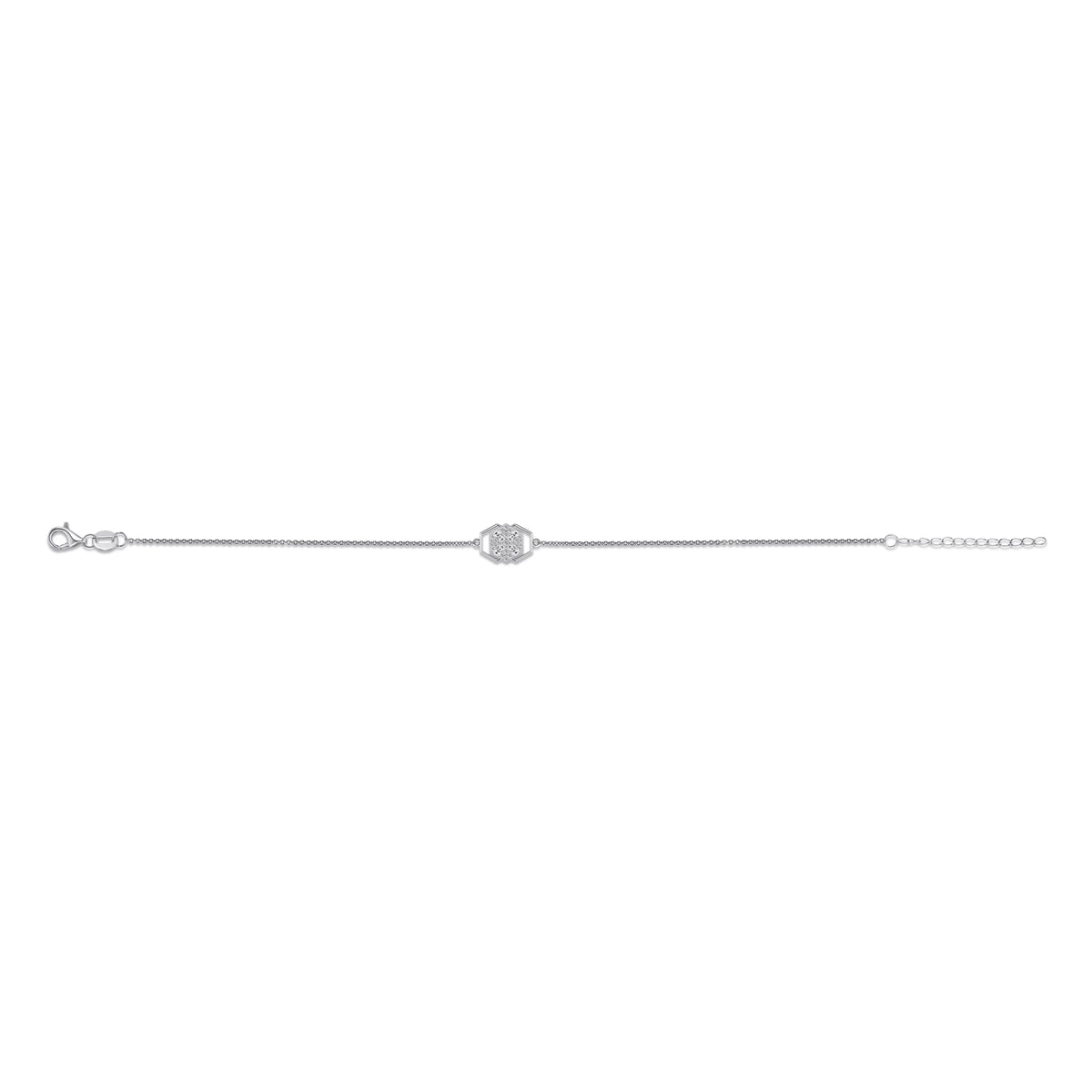 Hexagon Signature Bracelet