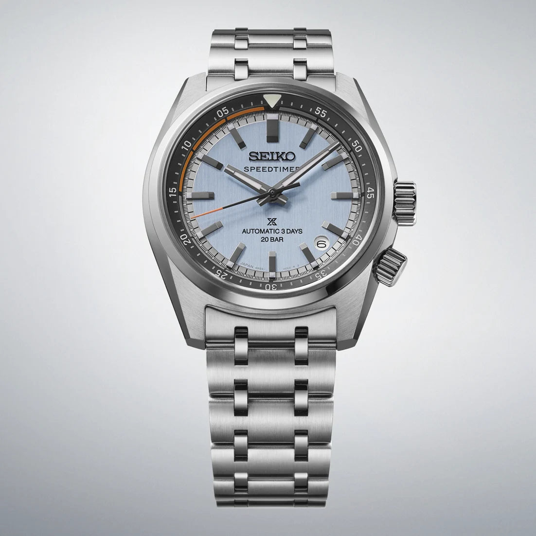 Seiko Prospex “Heritage Motoring” Countdown Speedtimer in Powder Blue