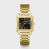 Cluse Gracieuse Watch Steel, Black, Gold Colour Bracelet Watch