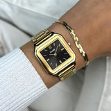 Cluse Gracieuse Watch Steel, Black, Gold Colour Bracelet Watch
