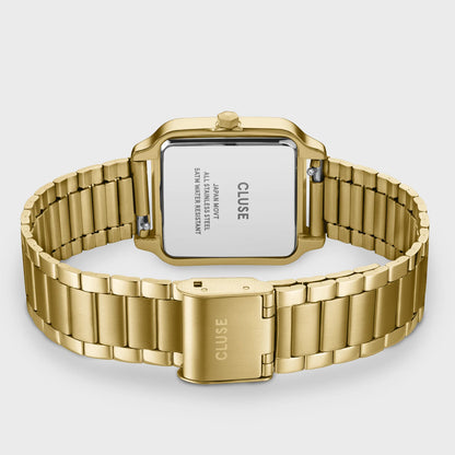 Cluse Gracieuse Watch Steel, Black, Gold Colour Bracelet Watch
