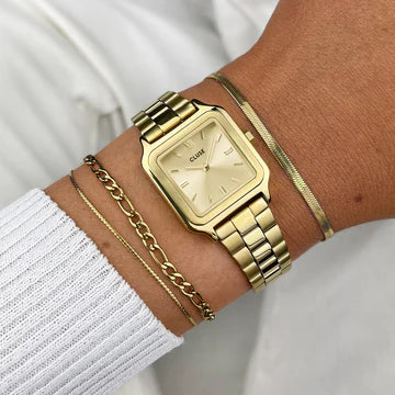 Cluse Gracieuse Petite Watch Steel, Gold Colour Bracelet Watch