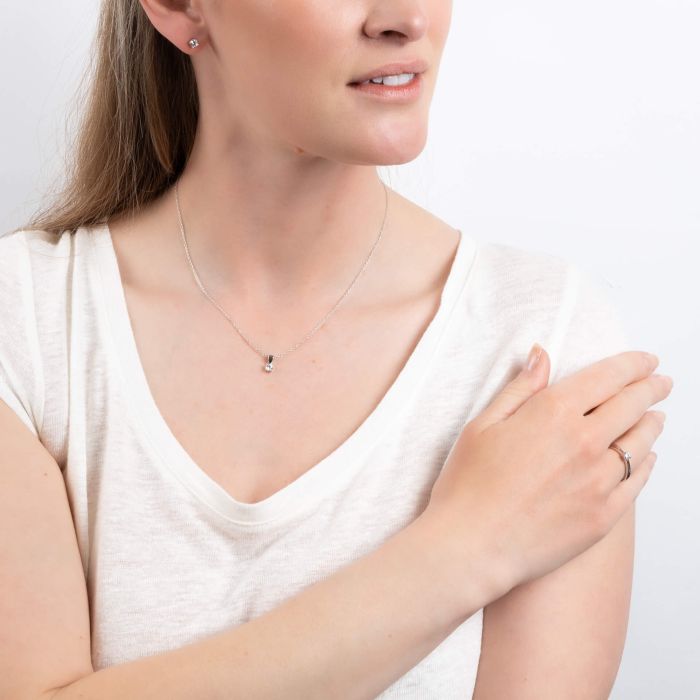 Diamonfire Four Claw Carat Pendant