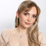 Wave Texture Drop Earrings