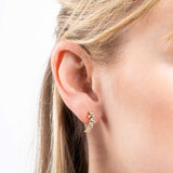 Diamonfire Cluster Zirconia Drop Earrings