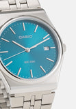 Casio Vintage Teal Dial Bracelet Watch
