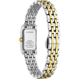 Citizen Palidoro 28mm Stainless Steel and Yellow Gold Tone Mother of Pearl Watch