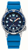 Citizen Promaster Diver Eco-Drive (36.5mm) Blue Dial / Blue Polyurethane Strap