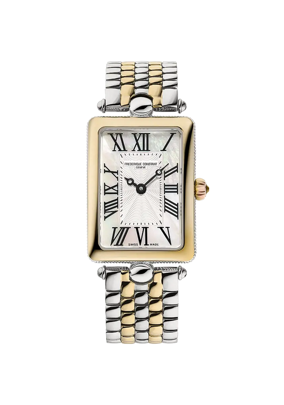 Frederique Constant Classics Art Deco Carree Ladies B/W