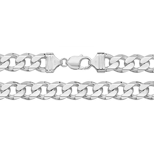 Sterling Silver Curb Chain Bracelet