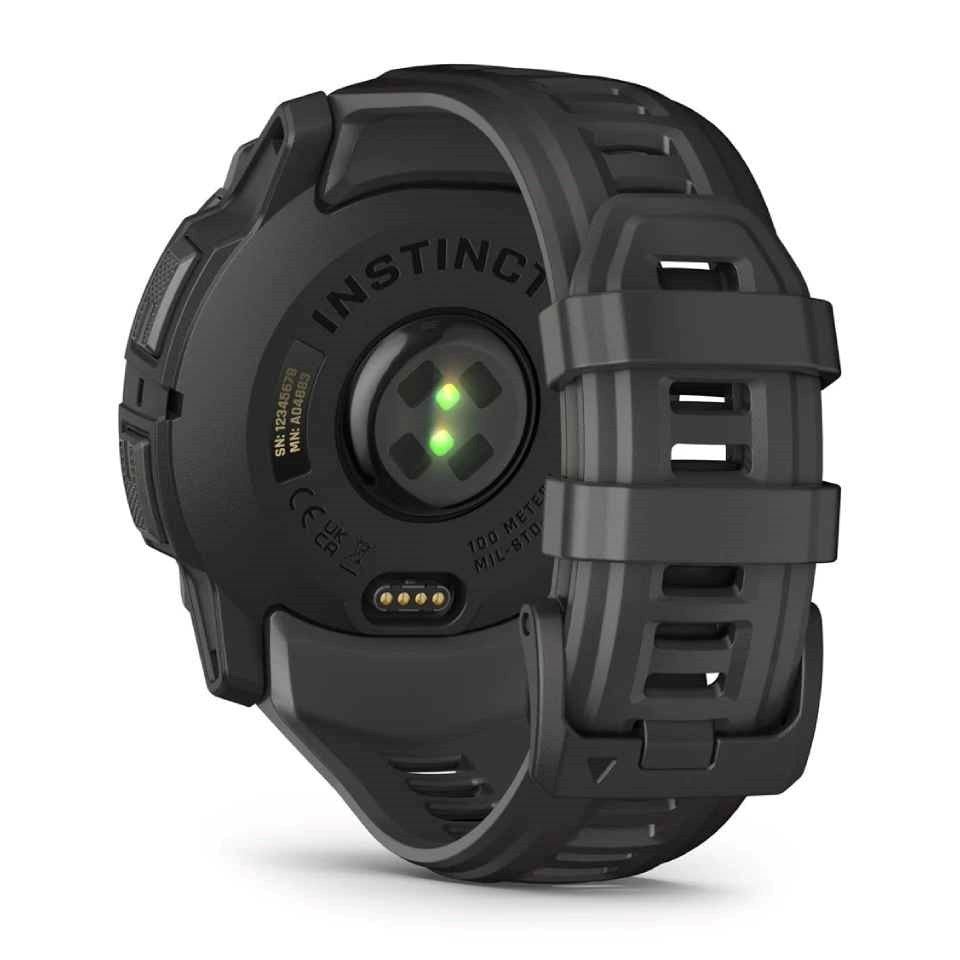 Instinct 3 – 50 mm, Black With Charcoal Band