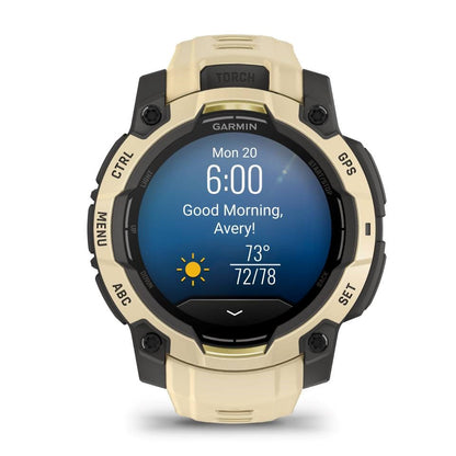 Instinct 3 – 45 mm, AMOLED Citrine with Citrine Band