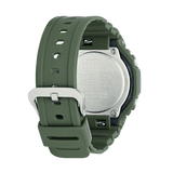 Casio G-Shock | Carbon Core | Green Rubber Strap | Digital Display