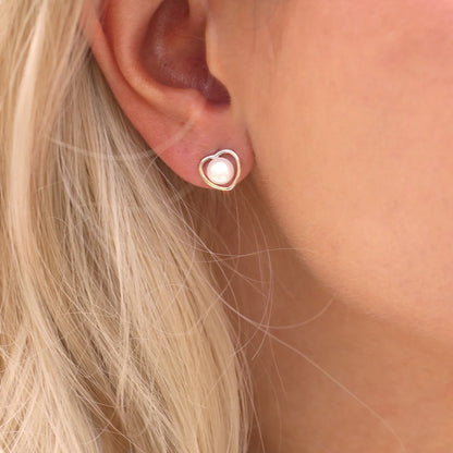Jersey Pearl Kimberley Selwood Pearl Earrings
