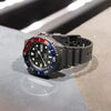 Casio Blue and Red Bezel