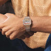 Casio Vintage Red & Cream Digital Watch