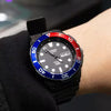Casio Blue and Red Bezel