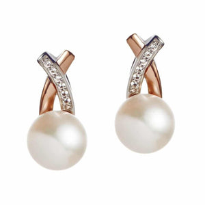 Jersey Pearl Camrose Kiss Pearl Stud Earrings