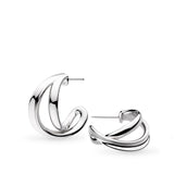 Kit Heath Serenity Grande Crossover Hoop Earrings